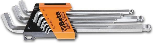 Immagine prodotto BETA UTENSILI S.P.A. KPL.9KL.TRZPIEN.KRÓTKICH Z KULISTĄ KOŃC. 96BPA/SC9 UTENSILI S.P.A.