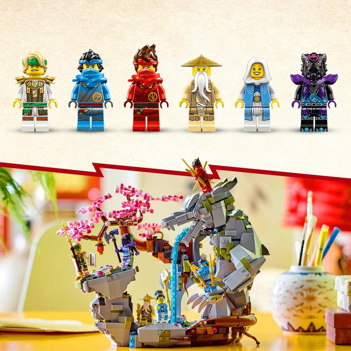 Image du produit LEGO Temple en pierre de dragon (71819, LEGO Ninjago)