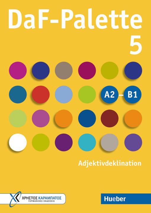Produktbild DaF-Palette 5 : Adjektivdeklination Übungsbuch (Deutsch, Stella Tokmakidou, 2022)