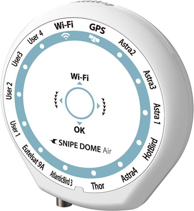 Actual product image Selfsat Snipe Dome Air Oval (Flat antenna, 33.70 dB, DVB-S / -S2)