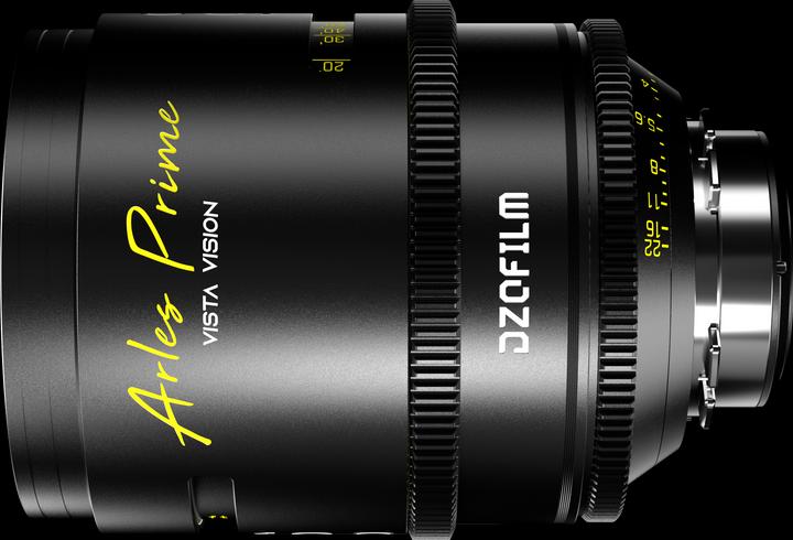 Actual product image Dzofilm Arles 180mm T2.4 FF/VV Prime Cine Lens for PL (metric) (PL)