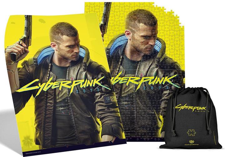 Produktbild GED Cyberpunk 2077 : Keyart Male V - Puzzle 500 Pezzi (500 Teile)