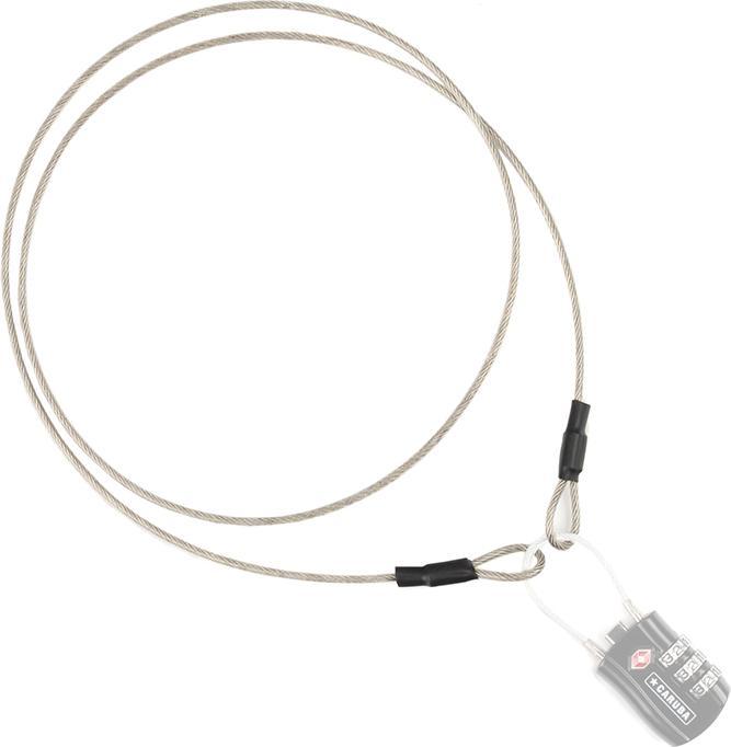 Produktbild Caruba Veiligheidskabel Staal Met PVC Coating 1,2 Meter