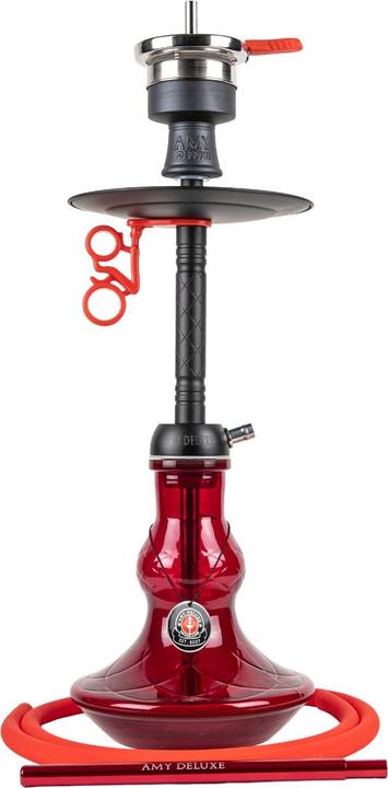 Amy Deluxe 122.02 Alu Flirt S black - red (59 cm)