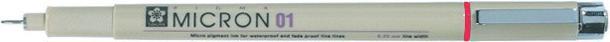 Produktbild Sakura Pigma Micron 0,25mm (Rot, 1 x)