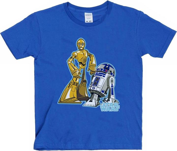 Star Wars C3PO And R2D2 Character TShirt Jungen
