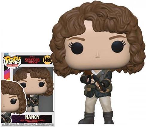 Immagine prodotto Funko Figura in vinile di Stranger Things POP! TV Cacciatrice Nancy con fucile 9 cm