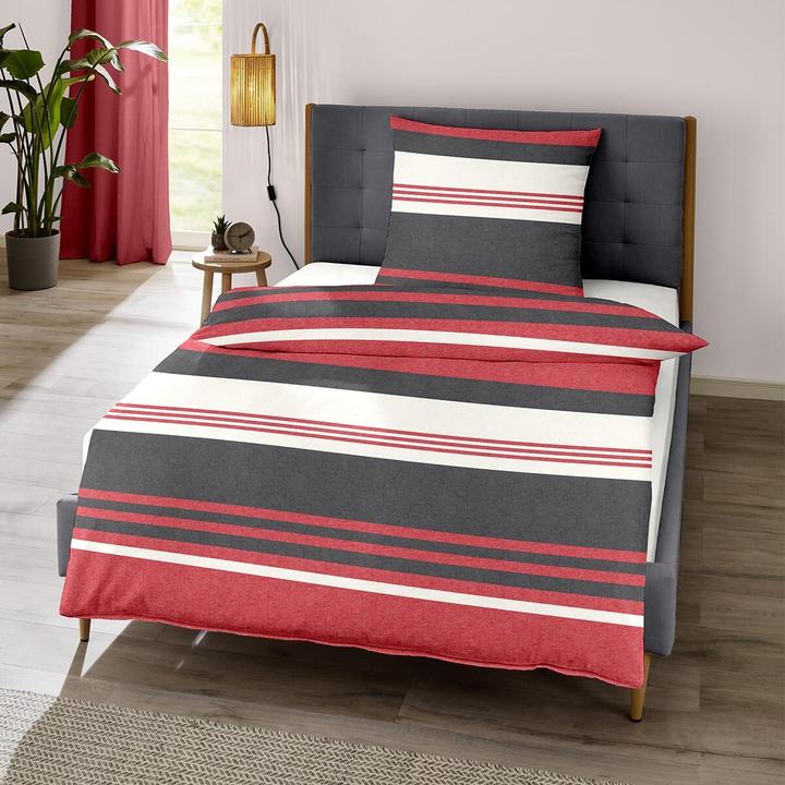 Image du produit Traumschlaf Locarno (Set de linge de lit, 155x200 cm + 80x80 cm)