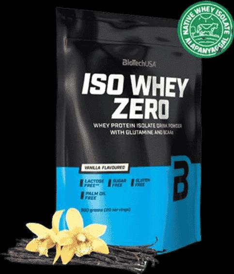 Actual product image Biotech USA Iso Whey Zero (Vanilla, 1 pcs., 500 g)