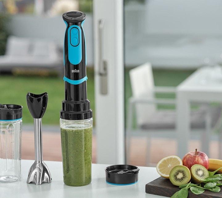 Image du produit Braun Minipimer 5 MQ 5252 BKBL Mixeur à main 1000 W blanc