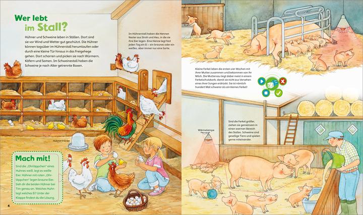 Immagine prodotto Bookii WAS IST WAS Junior Komm mit auf den Bauernhof! (Tedesco, Martin Lickleder, Claudia Kaiser, Voigt Silke, 2018)