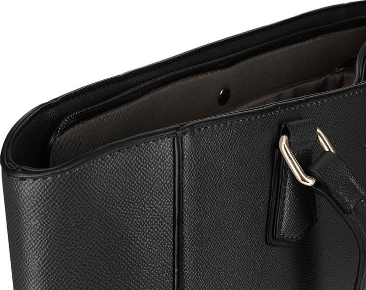 Produktbild Gallantry Schwarze Cabas-Handtasche aus Kunstleder (5 l)