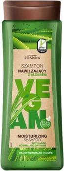 Actual product image Joanna Vegan Moisturising Shampoo Moisturising Shampoo From Aloe Vera 300Ml (300 ml, Liquid shampoo)