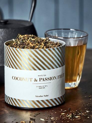 Produktbild Nicolas Vahé Weisser Tee Kokos Passionsfrucht (100 g)