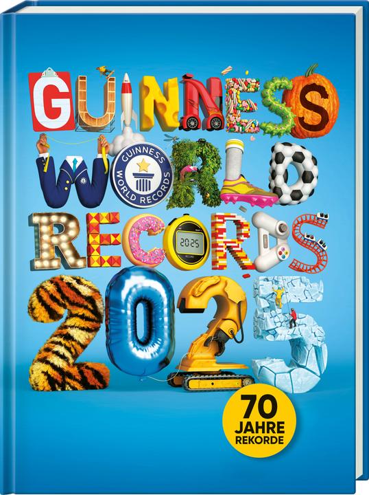 Guinness World Records 2025 (Allemand, Guinness World Records Ltd., 2024)