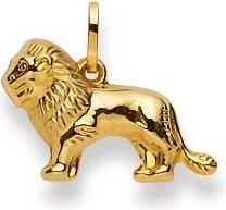 Actual product image Natsumi Schmuck Pendant Lion Yellow Gold 18K/750 (750/18 K Yellow gold)