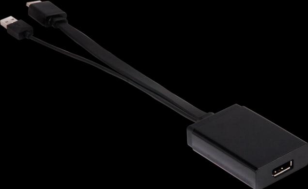 Actual product image Club 3D HDMI 1.4 to DisplayPort 1.1 adapter (DP, 31 cm)