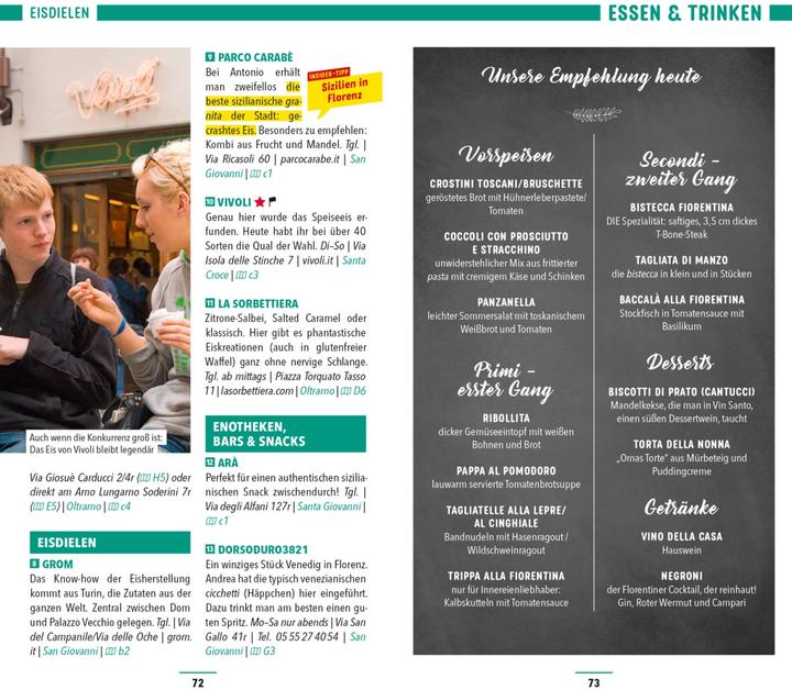 Produktbild Reiseführer Florenz (Deutsch, Stephanie K.J. Matthias, Stefanie Elisabeth Spieler, Caterina Romig Ciccarelli, 2023)