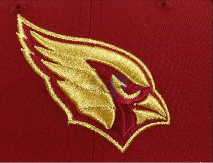 Image du produit New Era NFL - Arizona Cardinals - Gold Logo 59Fifty Cap Rouge 7 1/8 (56)