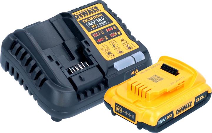 Actual product image DeWalt DWH 161 D1 Cordless universal extractor 18 V 0.21 l brushless + 1x rechargeable battery 2.0 Ah +