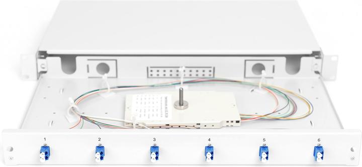 Actual product image Digitus Fiber Optic Splice Box, Equipped, LC, OS2 (S/UTP, CAT6, 0.28 m)