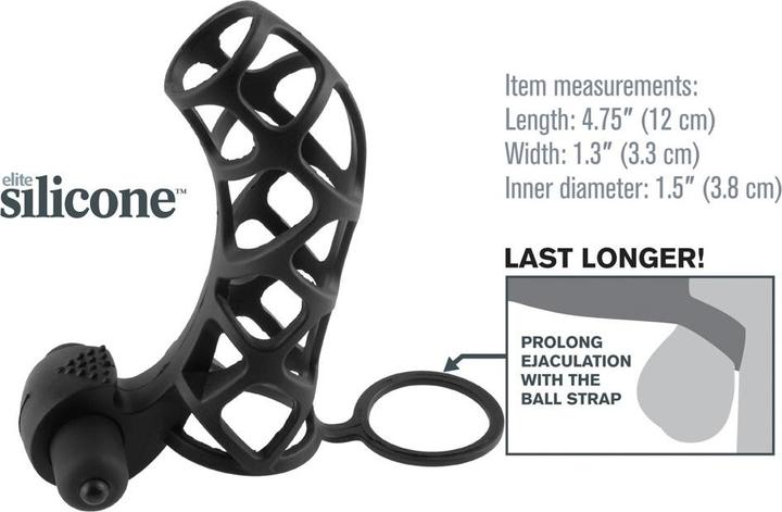 Actual product image Pipedream FX Extreme Silicone Power Cage