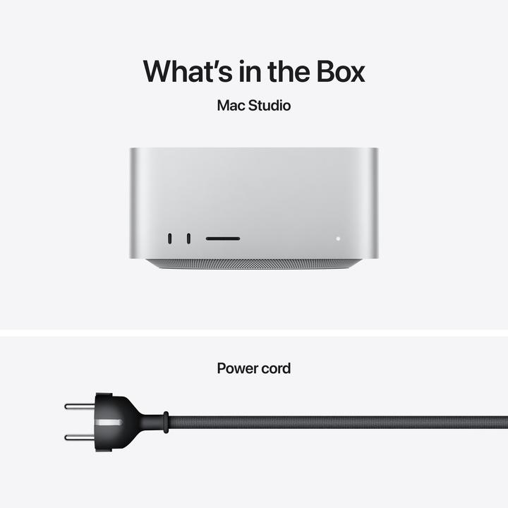 Actual product image Apple Mac Studio – 2025 (M4 Max, 36 GB, 512 GB, Apple M4 Max 32-Core)