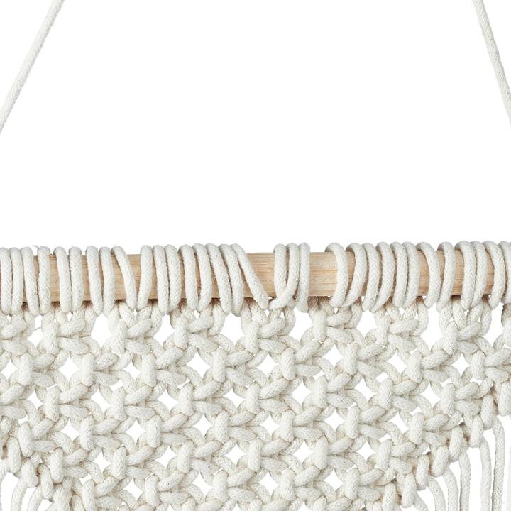 Actual product image Relaxdays Macramé wall hanging (25.5 x 1.5 x 70 cm)