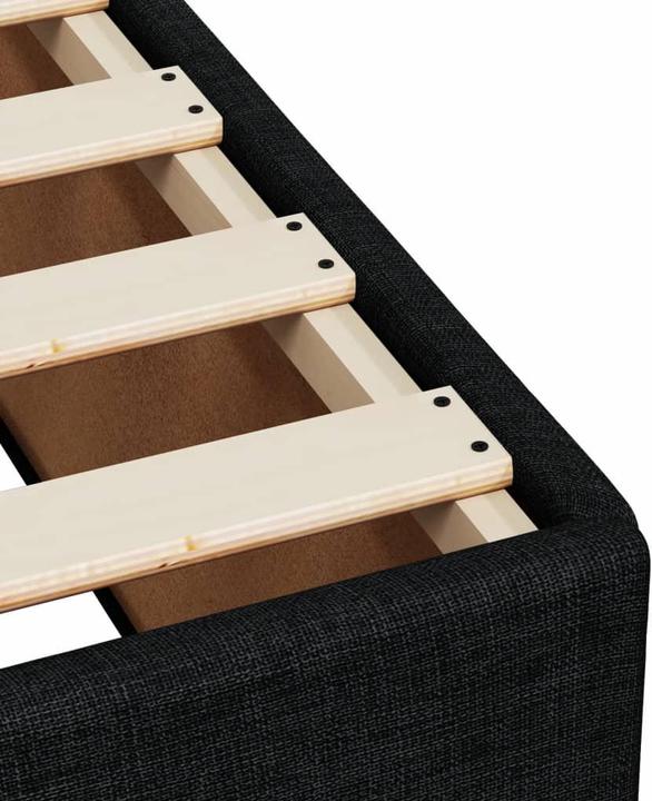 Image du produit VidaXL Bo x lit de saut avec matelas 160 x 200 cm Tissu (160 x 200 cm)