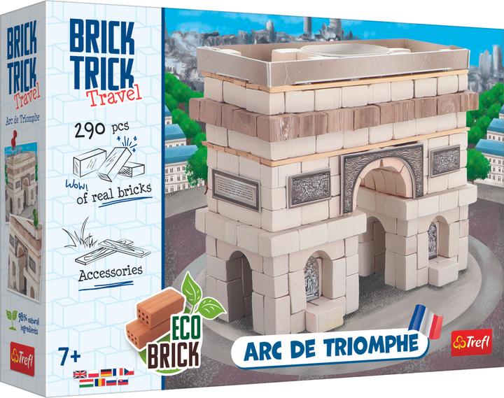 Productafbeelding Trefl Bouw de EKO Klocki Triomfboog van bakstenen (290 onderdelen)
