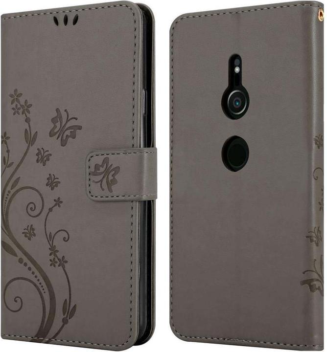 Actual product image Cadorabo Flower Book Cover (Sony Xperia XZ2)