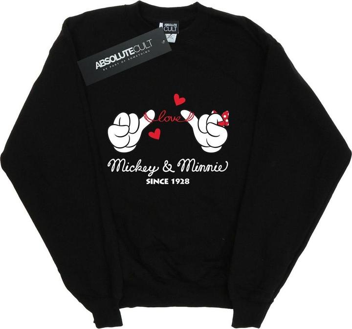 Immagine prodotto Disney Mickey Mouse Love Hands Felpa Donna (S)