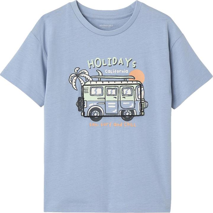 Actual product image Vertbaudet Jungen T-Shirt mit witzigem Print und Recycling-Baumwolle (92)