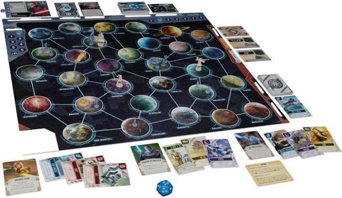 Actual product image Z-Man Games ZMND0027 - Star Wars: The Clone Wars, Brettspiel, für 1-5 Spieler, ab 14 Jahren (DE-Ausgabe) (German)