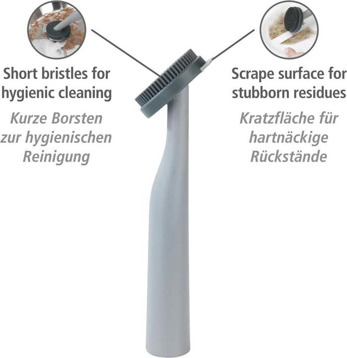 Immagine prodotto Wenko Spazzola per lavare i piatti in piedi Piedo grigio (1 pz.)