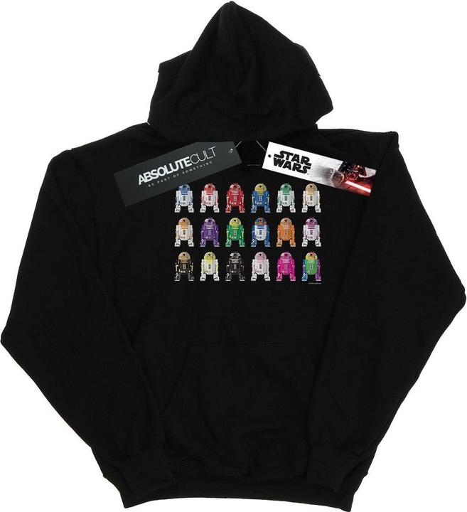 Actual product image Star Wars Womens/Ladies R2 Units Hoodie (M)