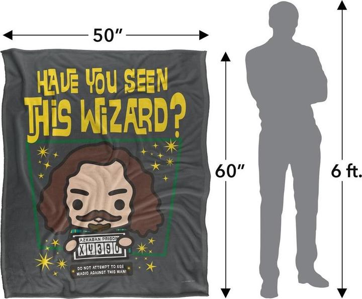 Actual product image Chibi Sirius Blanket (152 x 127 cm)