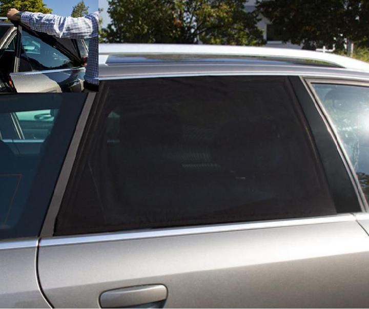 Image du produit Cartrend Chaussette de protection solaire pour voiture, set de 2 pour les véhicules avec des cadres de