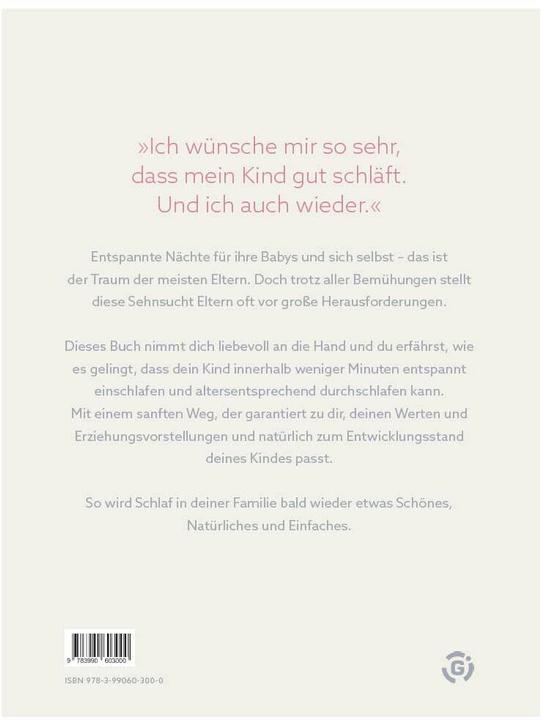 Nährwerte und Zutaten Entspannt einschlafen – glücklich aufwachen. Das Schlafcoaching-Buch für Babys und Kleinkinder. (Deutsch, Miriam Ende, 2022)