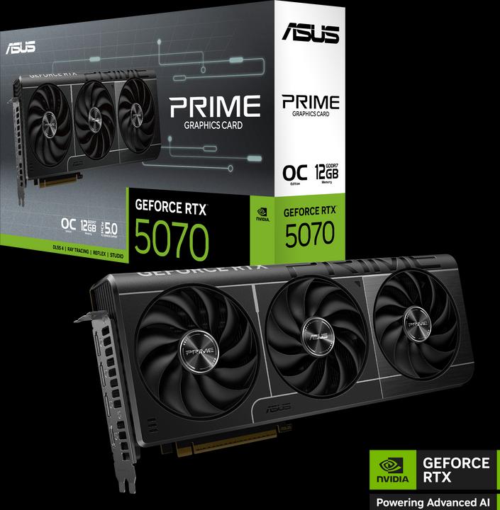 ASUS Prime GeForce RTX 5070 OC (12 Go)