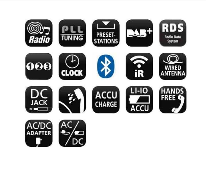 Image du produit Soundmaster DAB60WE (DAB+ DAB, VHF, Bluetooth)