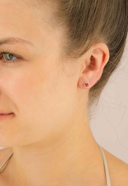 Image du produit Muau Boucles d'oreilles (Or rose 750/18K)