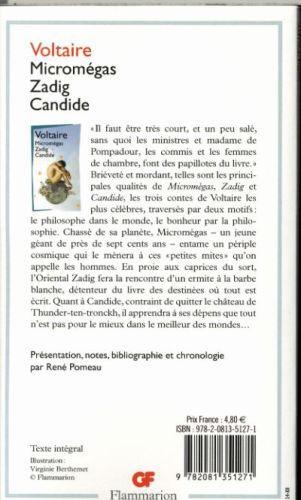 Immagine prodotto G.F. Garden Micromégas. Zadig (en français). Candide (Francese, Voltaire, 2014)