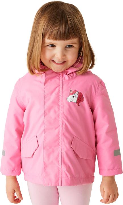 Actual product image Regatta Childrens/Kids Luna The Unicorn Waterproof Jacket (102)