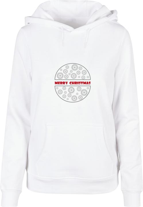 Merchcode Ladies Merry Christmas Basic Hoody - 117129