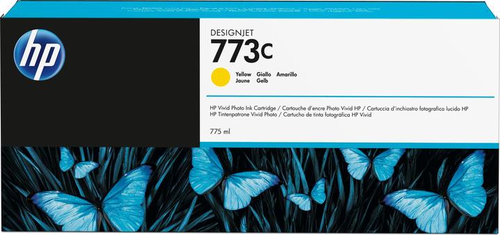 Actual product image HP 773C - 775 ml - Yellow - Original - Ink cartridge (Y)