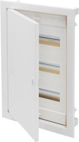 Actual product image Gewiss Small distribution board cavity wall 48(4X12)TE, w. door GW40164N