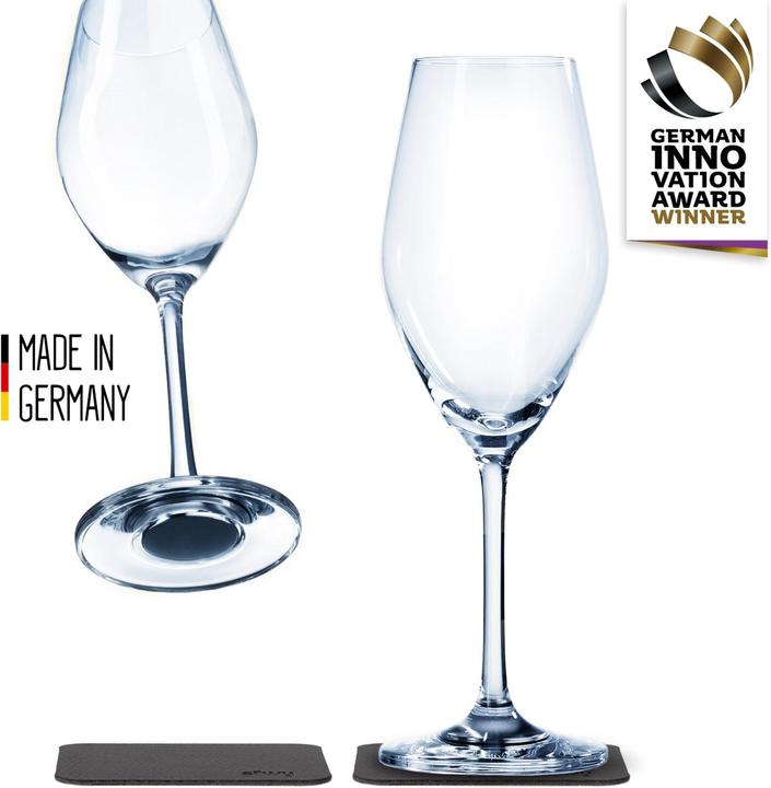 Image du produit Silwy Verre à champagne Outdoor Verres en cristal (set de 2) (20 cl, 2 Verres, Flûtes à champagne)