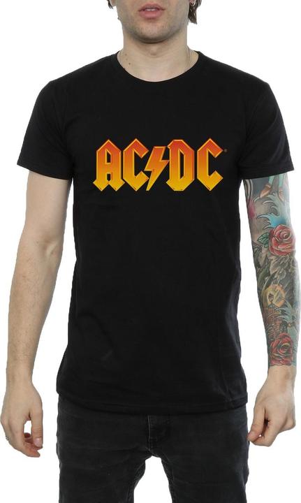 AC/DC Fire Baumwolle Logo TShirt