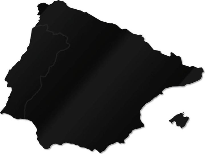 Immagine prodotto Trenddeko Mappa Penisola Iberica (94 x 71 cm)